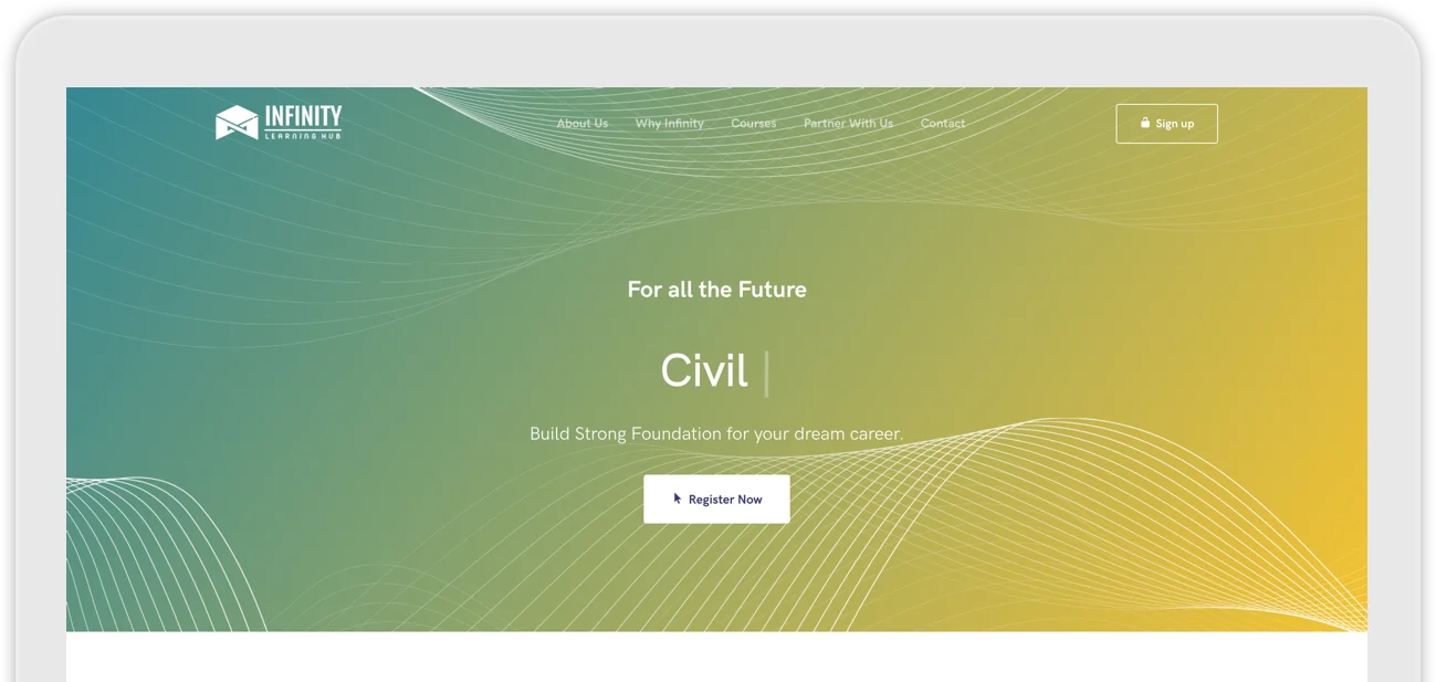Infinity Learning Hub — original brand or project artwork