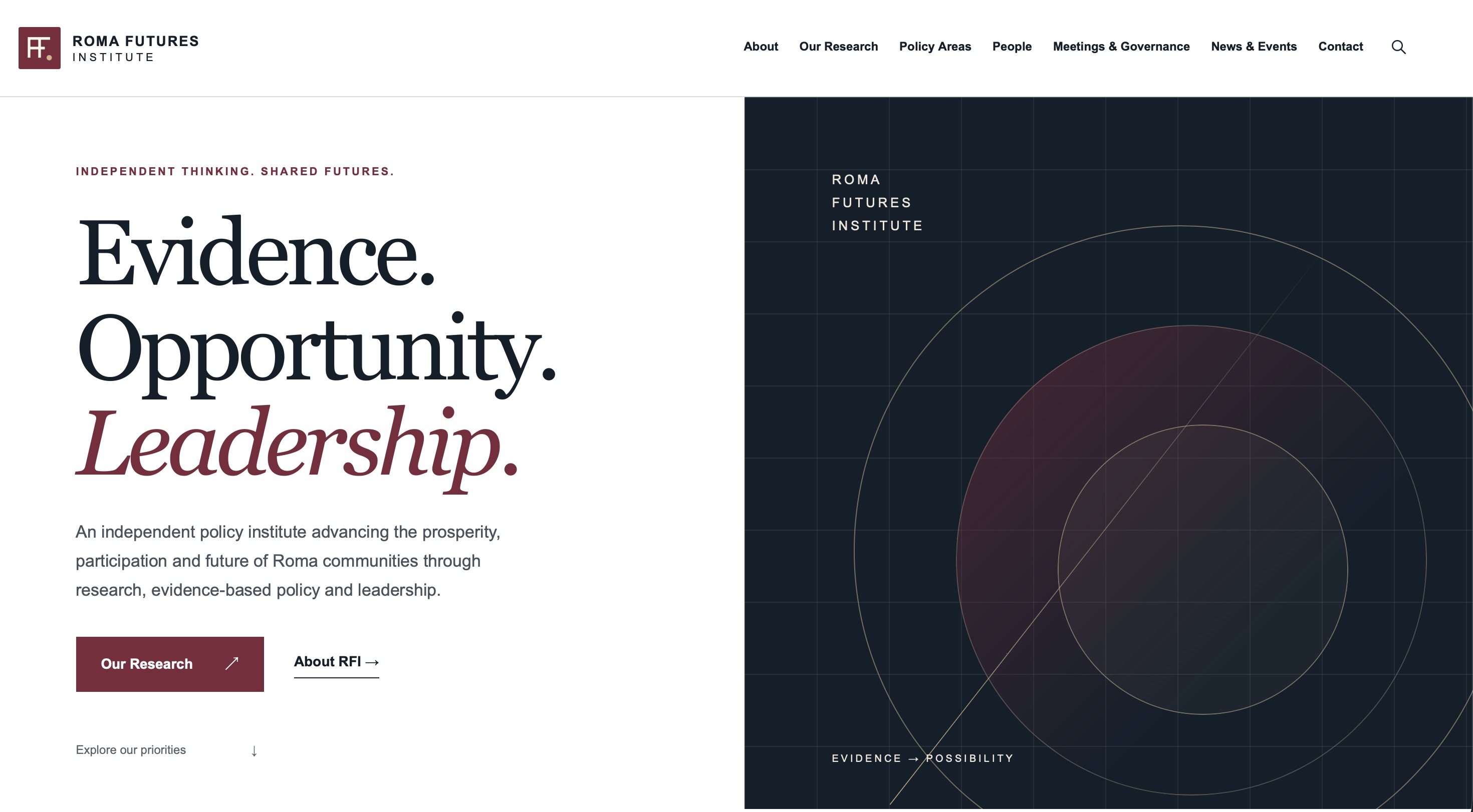 RFI — public website