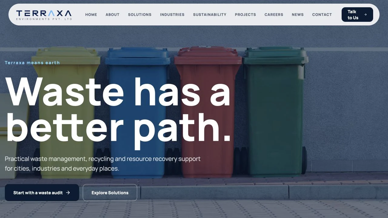 Terraxa Environments — public website